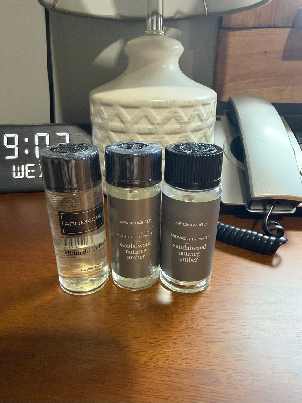 Midnight in Paris Sandalwood Nutmeg Amber - 3 bottles